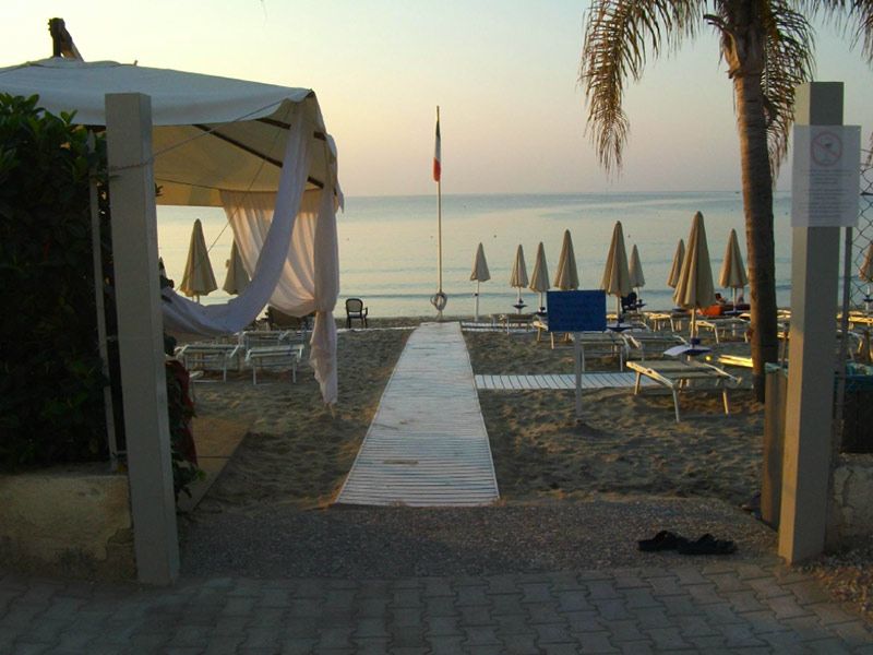 Spiaggia per disabili in Sicilia