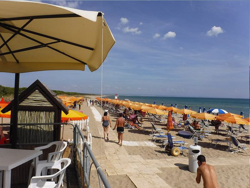 Spiaggia per disabili in Puglia