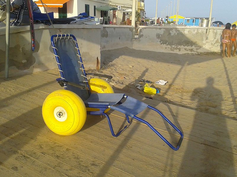 Spiaggia per disabili a Rimini