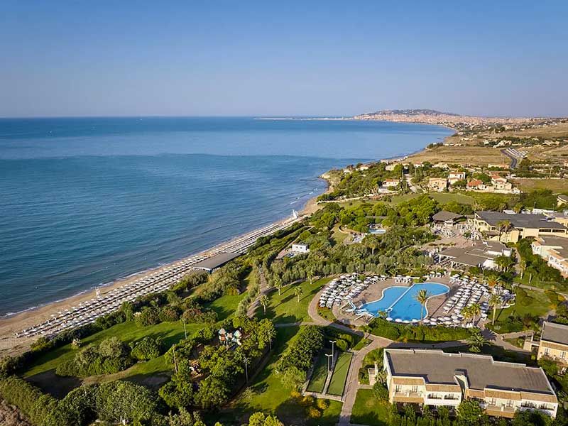 Terrazza naturale sul mare, provincia di Agrigento