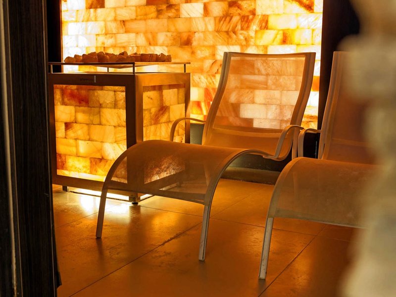 Sdraio nella stanza del sale