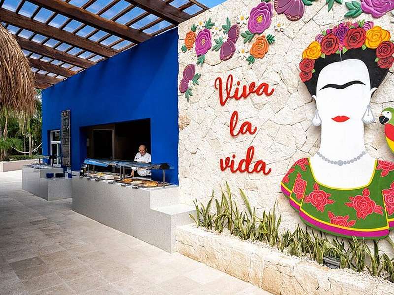 Take-away con murales