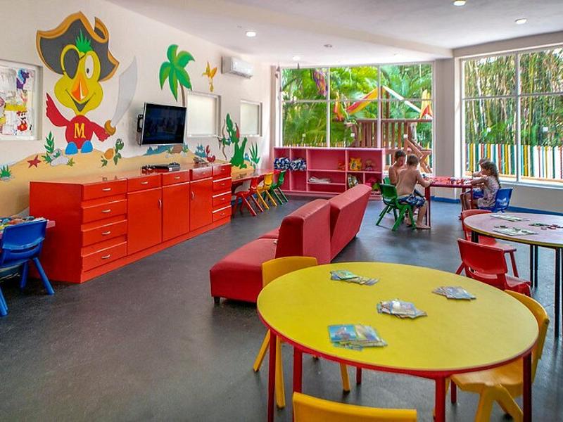 Area al coperto del mini-club