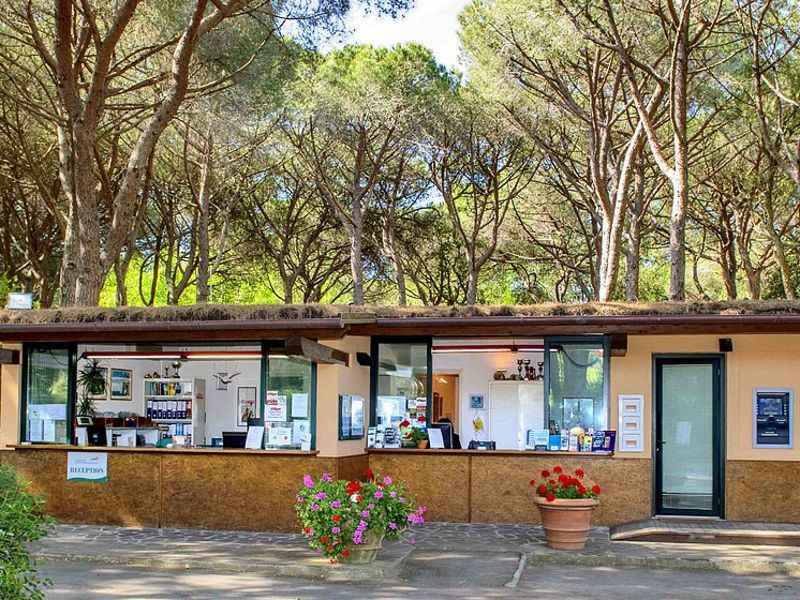 Reception accesso camping village